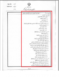 فهرست دوره های اموزشی کارکنان دولت-۳